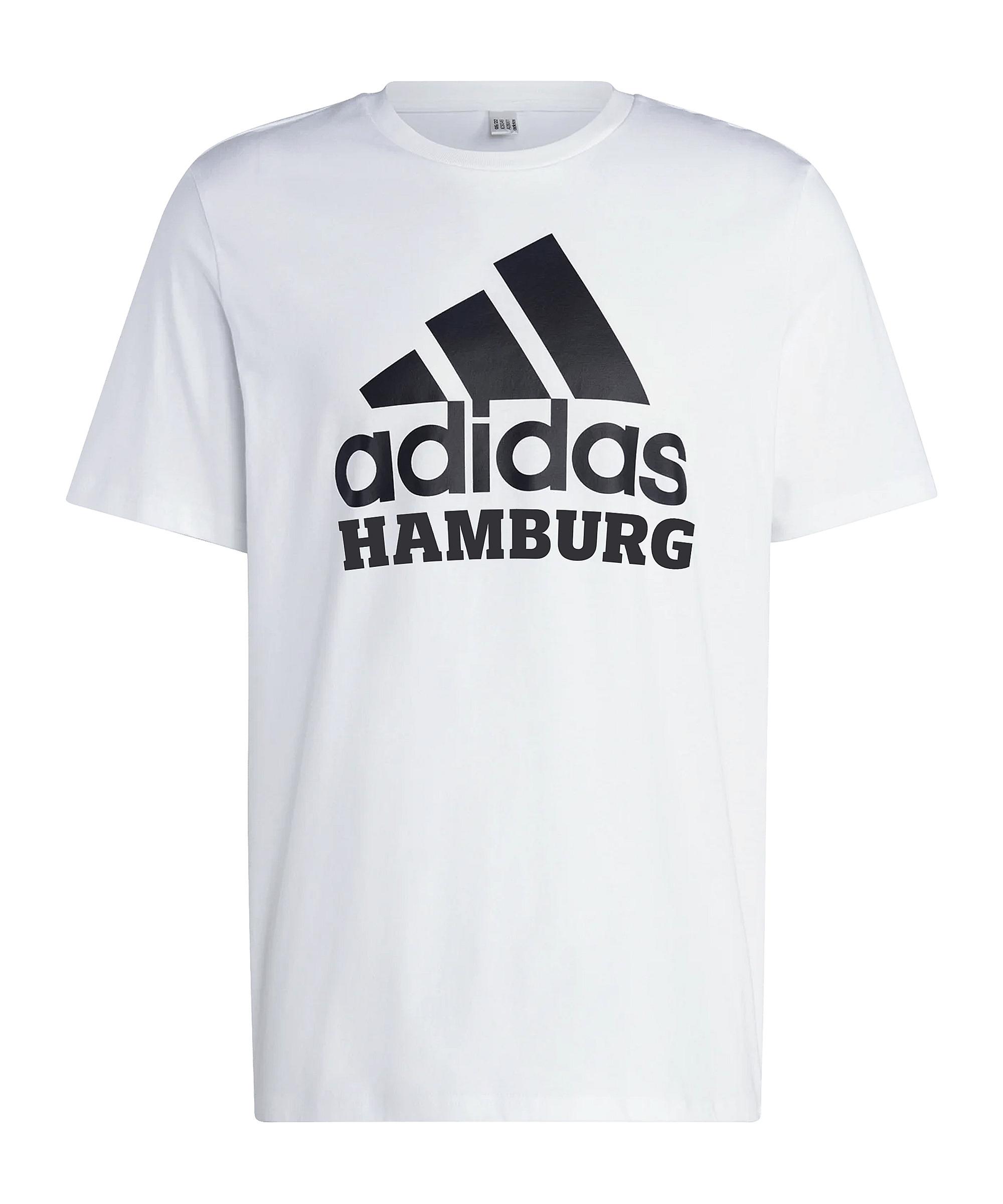 Adidas slogan t shirts best sale