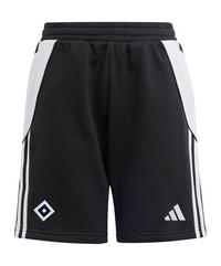 adidas Hamburger SV Short Kids Fu&szlig;ballshorts Kinder - schwarz