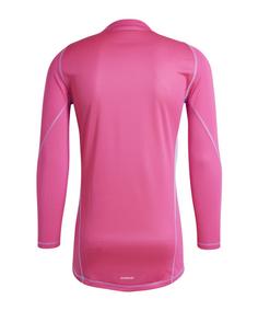 Rückansicht von adidas Tiro 24 Pro Torwarttrikot langarm Fußballtrikot Herren pink