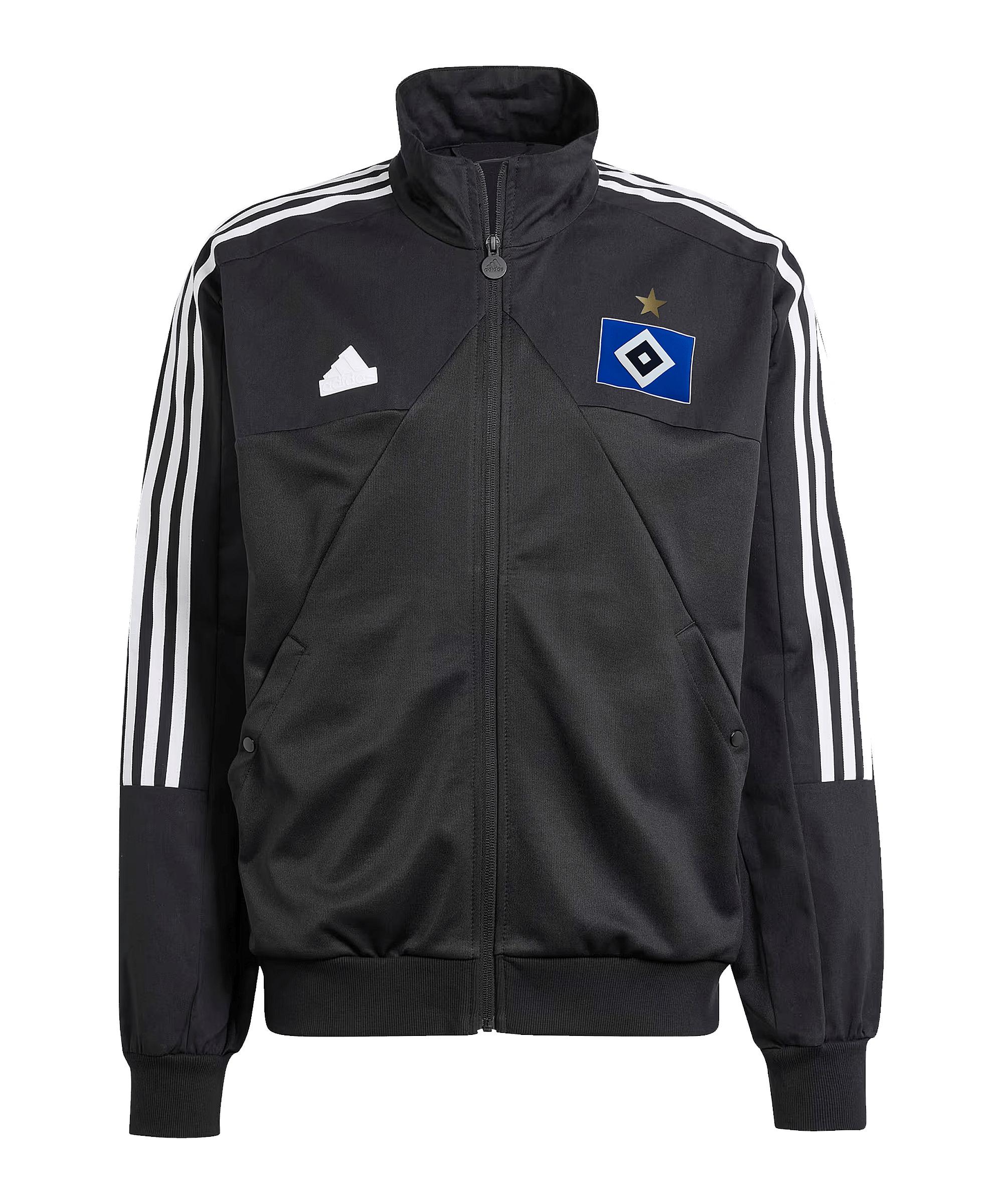 Adidas Hamburger SV Anthem Jacke Trainingsjacke schwarz im Online Shop von SportScheck kaufen