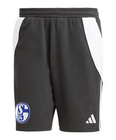 adidas FC Schalke 04 Short Fußballshorts schwarzweiss