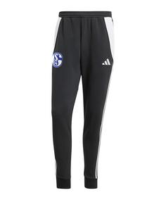 adidas FC Schalke 04 Jogginghose Trainingshose schwarz