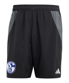 adidas FC Schalke 04 Short Fußballshorts schwarzgrau
