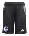 adidas FC Schalke 04 Short Kids Fu&szlig;ballshorts - schwarz