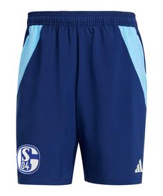 adidas FC Schalke 04 Trainingsshort Dunkel Fußballshorts blau