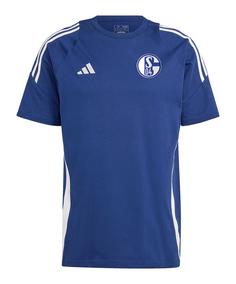 adidas FC Schalke 04 T-Shirt Dunkel Fanshirt blau