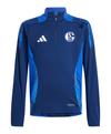adidas FC Schalke 04 Trainingsshirt Kids Dunkel T-Shirt Kinder - blau