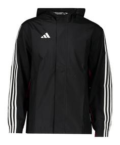 adidas Custom Allwetterjacke Regenjacke Herren schwarz