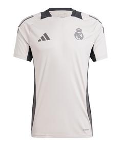 adidas Real Madrid Trainingshirt Trainingsjacke rosagrau