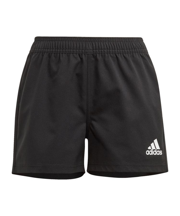 adidas adidas Rugby 3S Short Kids Fu&szlig;ballshorts Kinder - schwarzweiss - 0 | SportScheck