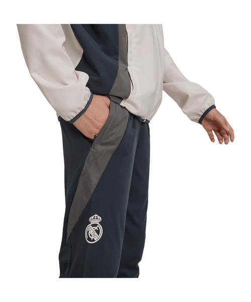 Rückansicht von adidas Real Madrid Trainingshose Kids Trainingshose Kinder rosagrau