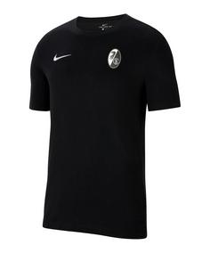 Nike SC Freiburg Lifestyle T-Shirt Fanshirt schwarz