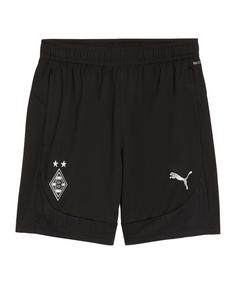 PUMA Borussia Mönchengladbach Short Fußballshorts schwarz