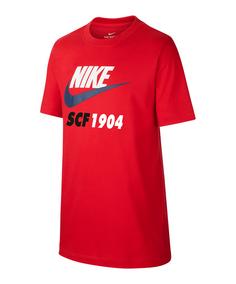 Nike SC Freiburg Futura T-Shirt Kids Fanshirt Kinder rot