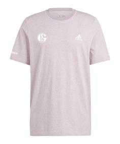 adidas FC Schalke 04 T-Shirt Fanshirt rosa