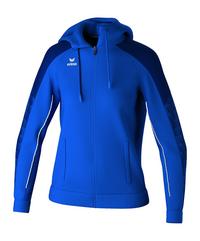 Erima EVO Star Kapuzenjacke Damen Trainingsjacke Damen - blaublau