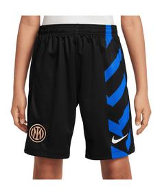 Nike Inter Mailand Short Home 2024/2025 Kids Fußballshorts Kinder schwarzblau