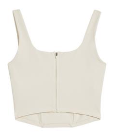 Rückansicht von PUMA Dare To Gym2k Corset Sport-BH Damen Sport-BH Damen weiss