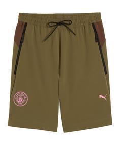 PUMA Manchester City PUMATECH 6in Short Fußballshorts gruenbraun