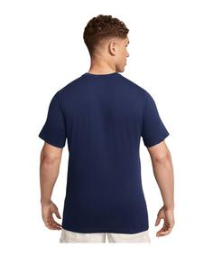 Rückansicht von Nike Photo T-Shirt T-Shirt Herren blau