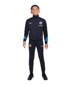 Nike FC Chelsea London Trainingsanzug Kids Trainingsanzug Kinder blau