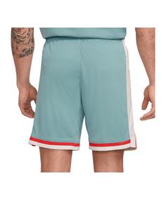 Rückansicht von Nike Atletico Madrid Short Away 2024/2025 Fußballshorts gruenschwarz