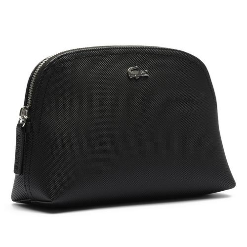 Rückansicht von Lacoste Kosmetiktasche Schminktasche Damen Schwarz