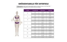 Rückansicht von Bench Bermudas Bermudas Damen mauve-meliert