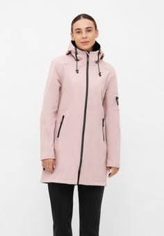 Rückansicht von Ilse Jacobsen RAIN07 Regenjacke Damen adobe rose