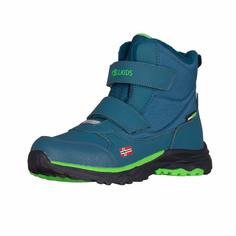 Trollkids Hafjell Winterschuhe Kinder dunkel Marine/Frischgrün