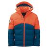 Trollkids Gryllefjord Winterjacke Kinder - Tieforange/Madeira blau/Tieforange