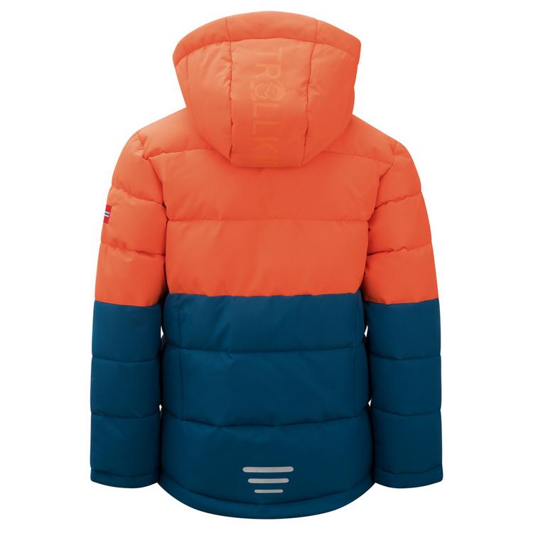 Trollkids Trollkids Gryllefjord Winterjacke Kinder - Tieforange/Madeira blau/Tieforange - 0 | SportScheck
