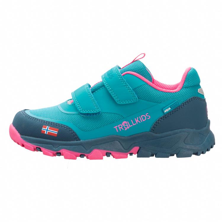 Trollkids Trollkids Preikestolen Wanderschuhe Kinder - Dunkelt&uuml;rkis/Hellmagenta - 0 | SportScheck