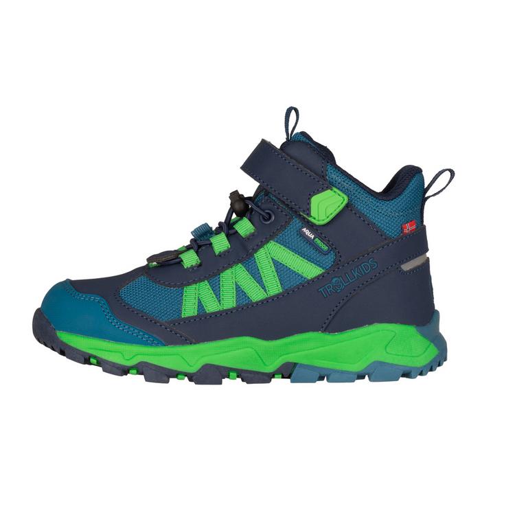 Trollkids Trollkids Tronfjell mid Wanderschuhe Kinder - Mystisches Blau/Frischgr&uuml;n - 0 | SportScheck