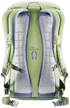 Rückansicht von Deuter Rucksack Walker 24 Daypack mineral grove