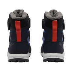 Rückansicht von Jack Wolfskin WOODLAND WT TEXAPORE HIGH VC K Winterschuhe Kinder crisp cobalt