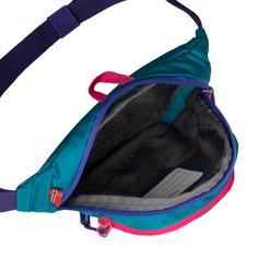 Rückansicht von Trollkids Trolltunga Bauchtasche Kinder Dunkeltürkis/Hellmagenta