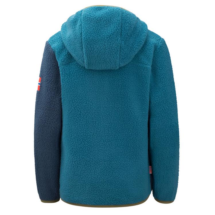 Trollkids Trollkids Aurlandsfjord Fleecejacke Kinder - Dunkel Marine/Mystisches Blau/Tannengr&uuml;n - 0 | SportScheck