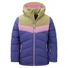 Trollkids Gryllefjord Winterjacke M&auml;dchen - Dunkelviolett/Lagunenblau/D&auml;mmerung Rosa
