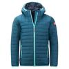 Trollkids Eikefjord Steppjacke Kinder - Dunkel Marine/Arktisblau/Mystisches Blau