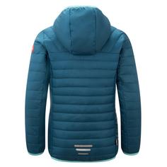 Rückansicht von Trollkids Eikefjord Steppjacke Kinder Dunkel Marine/Arktisblau/Mystisches Blau