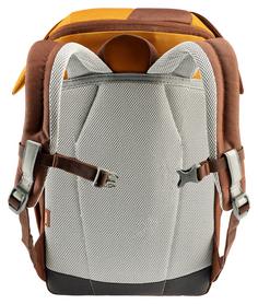 Rückansicht von Deuter Rucksack Kikki Daypack Kinder maple umbra