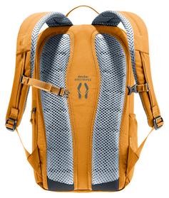 Rückansicht von Deuter Rucksack Stepout 16 Daypack amber maple