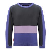 Trollkids Verdal Sweatshirt M&auml;dchen - Dunkelviolett/Violett/Schwarz