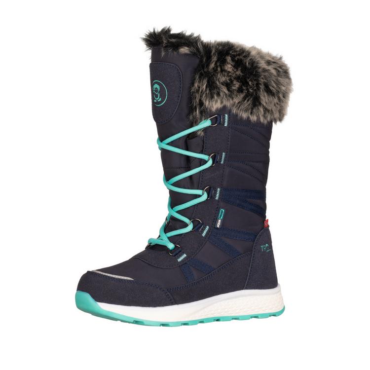Trollkids Trollkids Hemsedal Winterschuhe M&auml;dchen - Marineblau/Mint - 0 | SportScheck