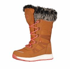 Trollkids Hemsedal Winterschuhe Kinder Karamell-Braun/Lachsrosa