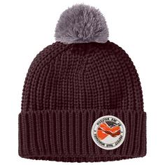 Jack Wolfskin POMPOM BADGE BEANIE K Stirnband Kinder boysenberry