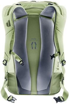 Rückansicht von Deuter Rucksack Utilion 34+5 Daypack mineral grove