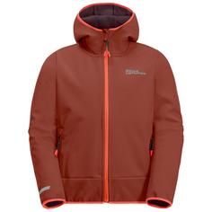 Jack Wolfskin ACTAMIC JACKET K Funktionsjacke Kinder intense rust