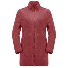 Jack Wolfskin HIGH CURL COAT W Fleecejacke Damen red coral